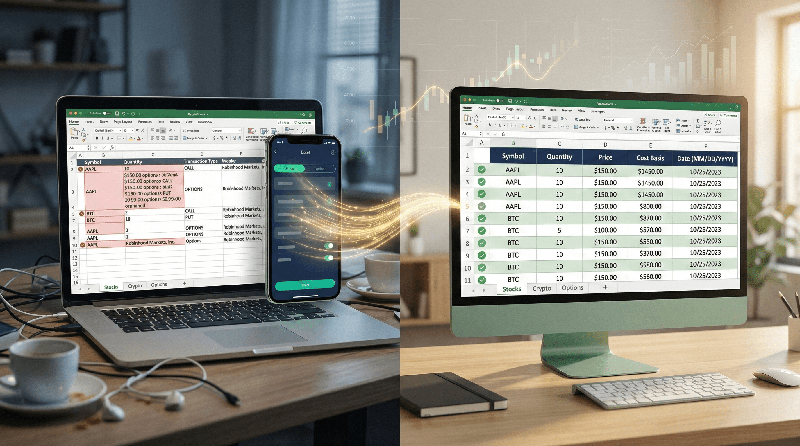 Export Robinhood Portfolio to Excel: The Complete Guide (No More Manual Entry)